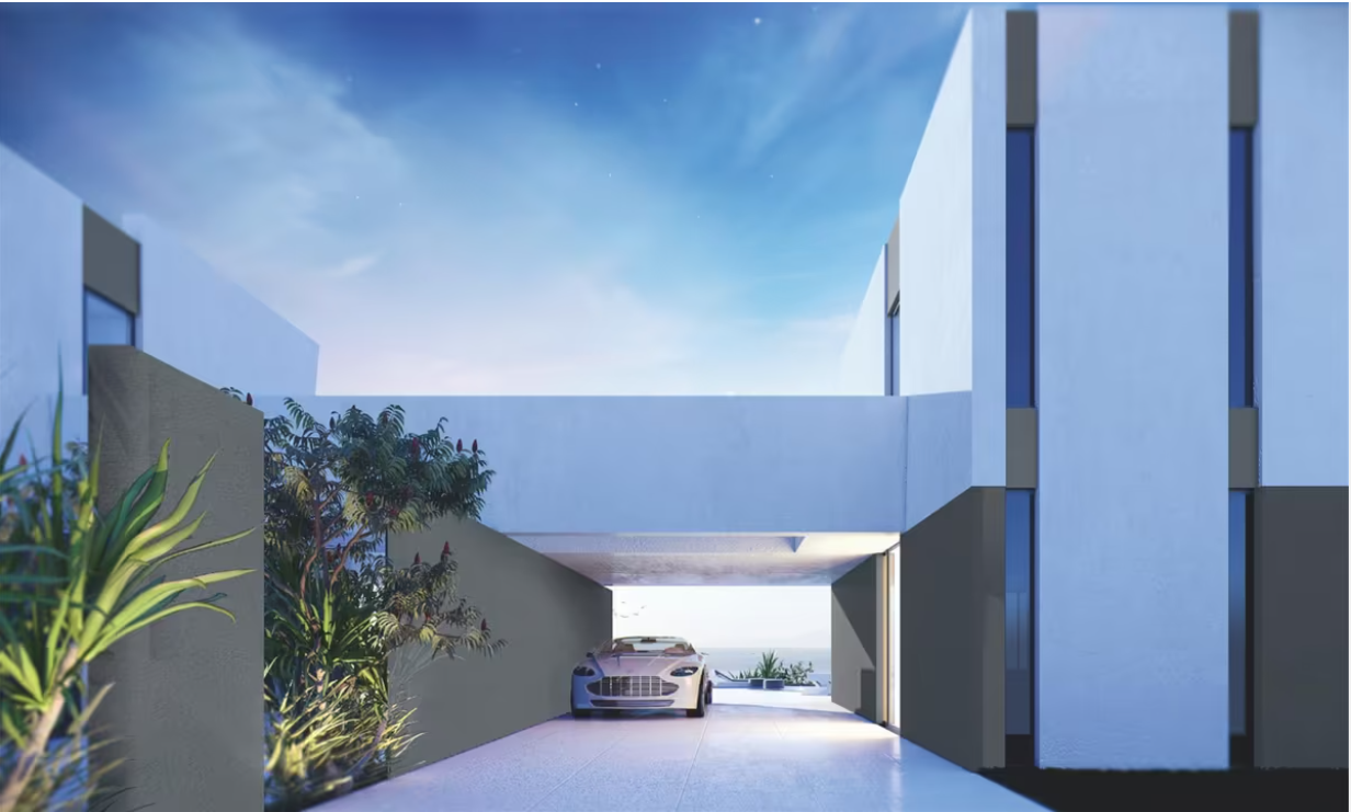 Продается большой двухквартирный дом в Торре-дель-Мар, на стадии строительства.