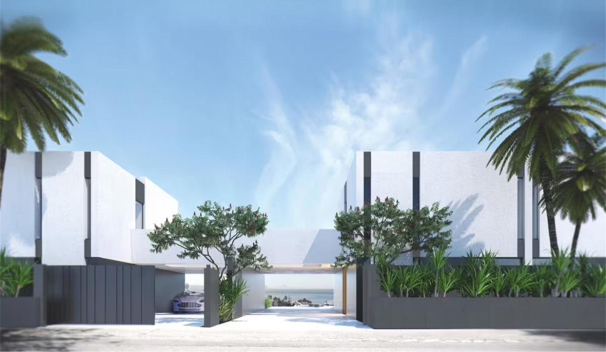 Large semi-detached house for sale in Torre del Mar, under construction.