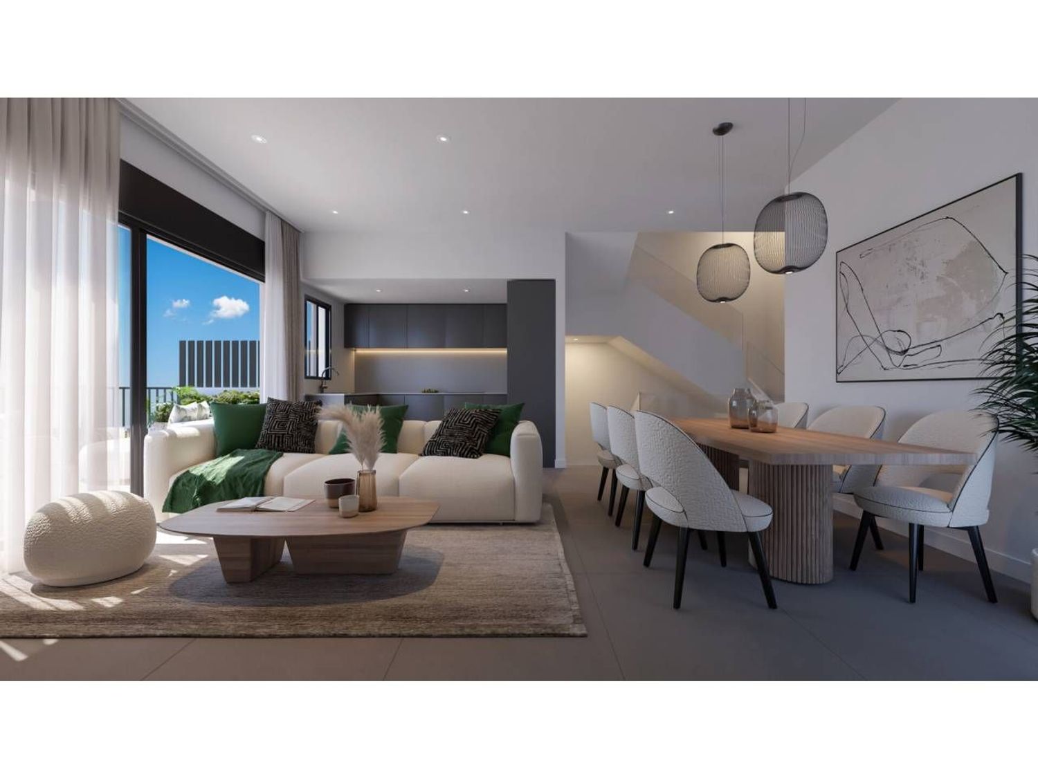 فيلا شبه منفصلة قيد الإنشاء في توري ديل مار، فيينا مالقة