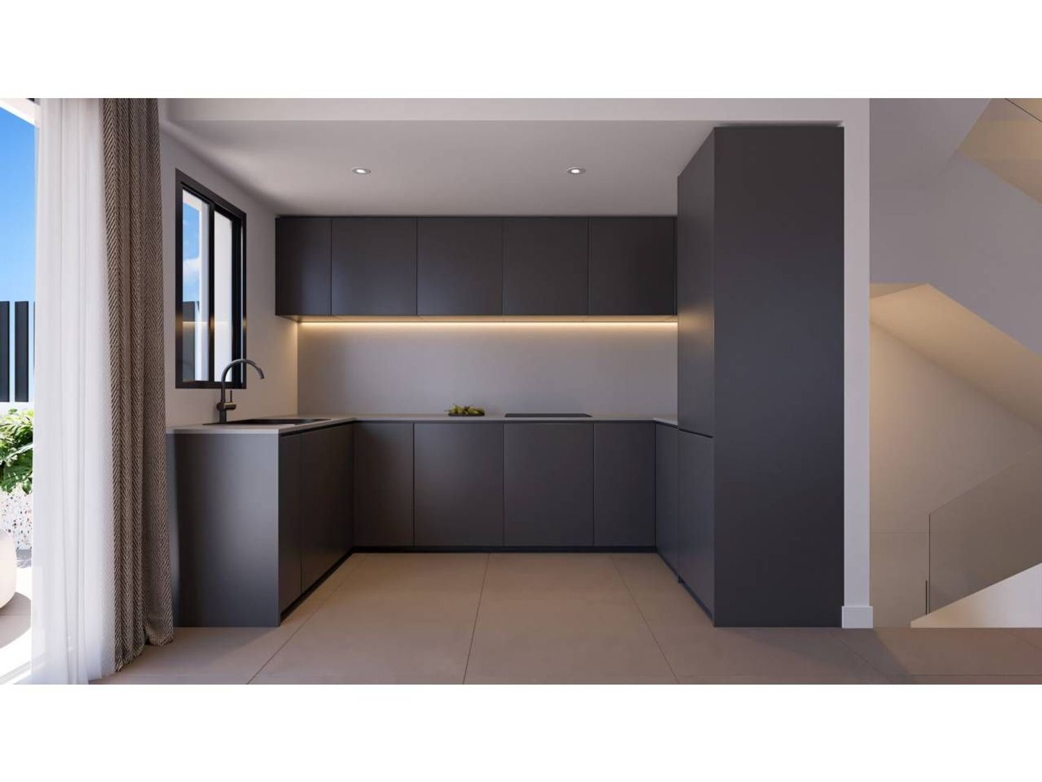 فيلا شبه منفصلة قيد الإنشاء في توري ديل مار، فيينا مالقة