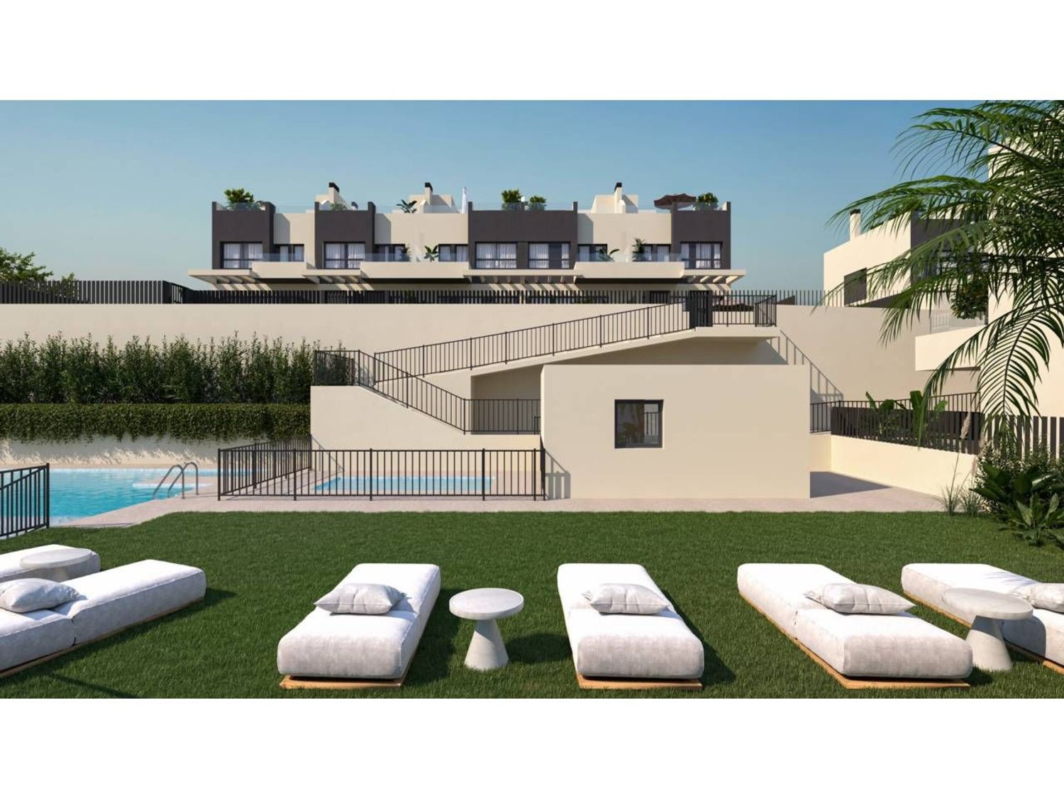 فيلا شبه منفصلة قيد الإنشاء في توري ديل مار، فيينا مالقة