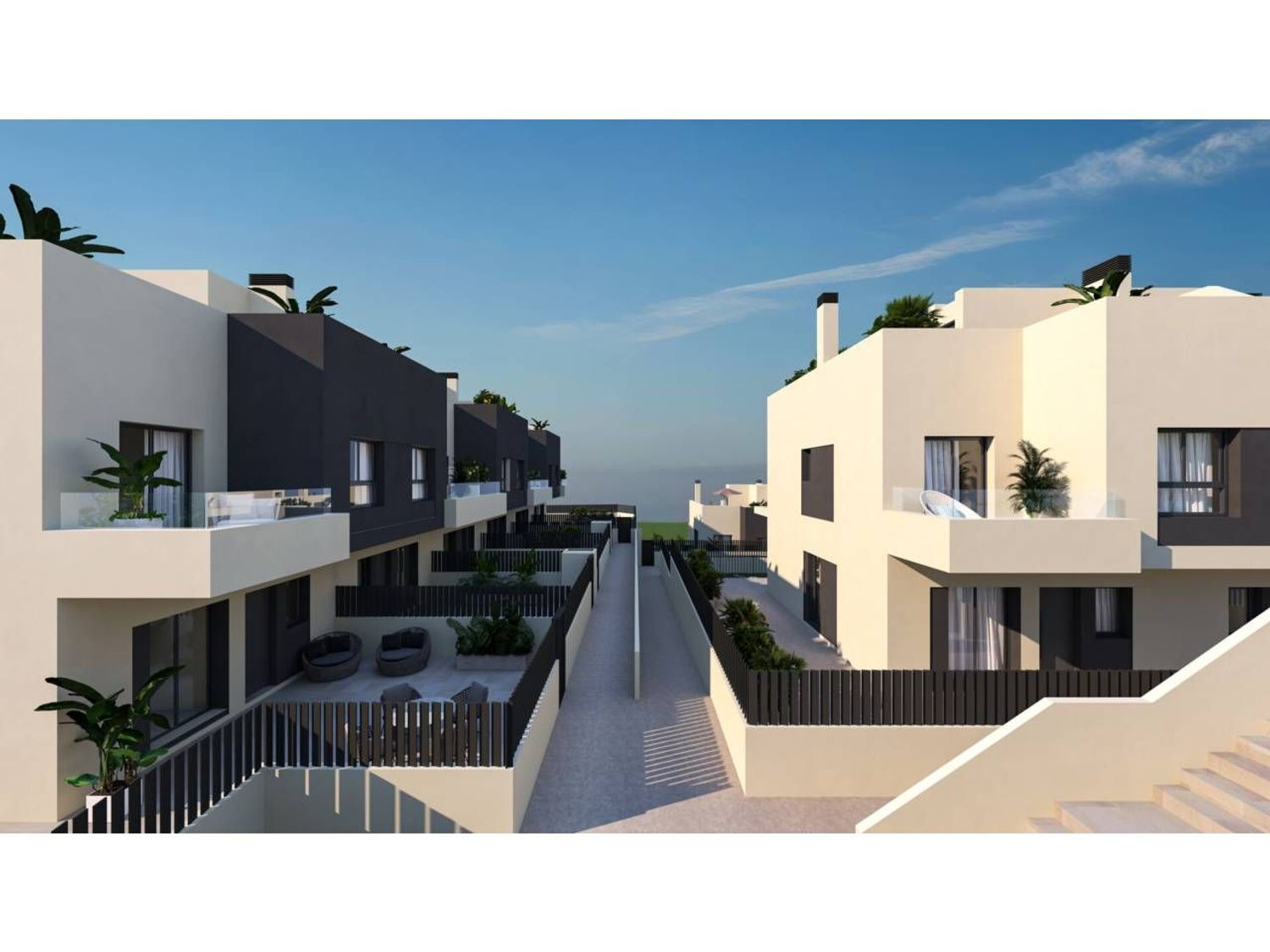 فيلا شبه منفصلة قيد الإنشاء في توري ديل مار، فيينا مالقة