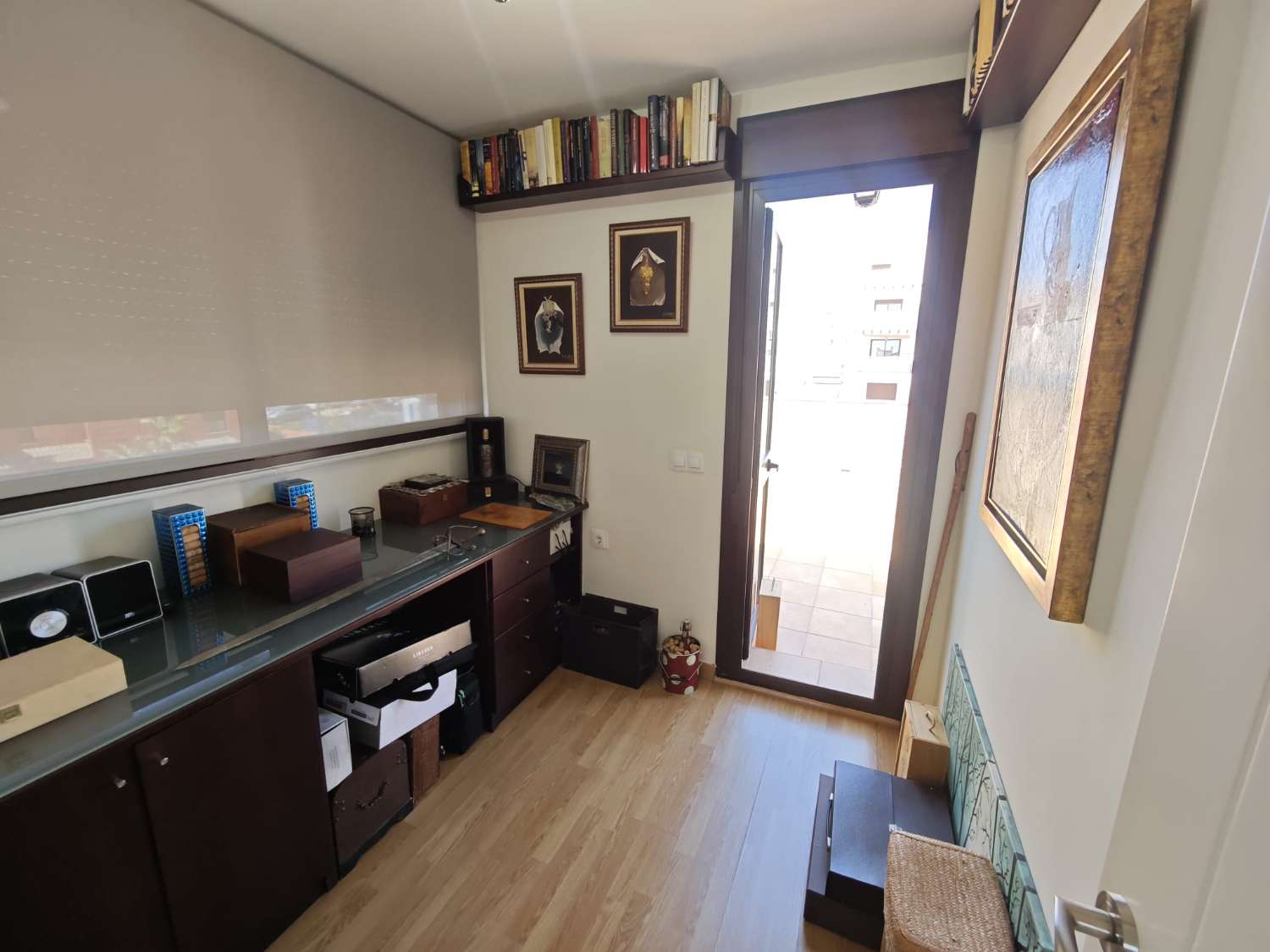 El Tomillar 阳台上的双拼顶层公寓