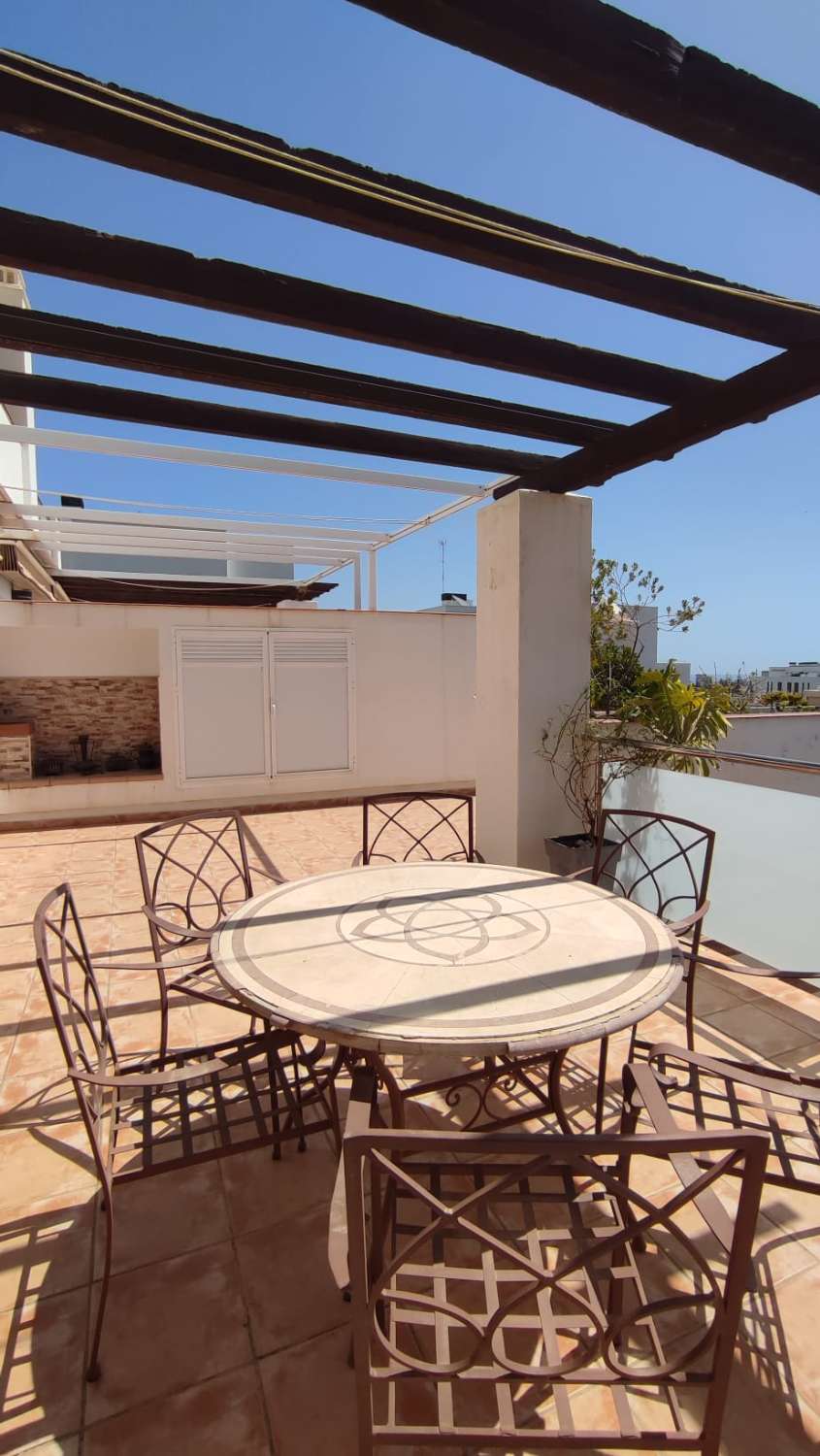 El Tomillar 阳台上的双拼顶层公寓