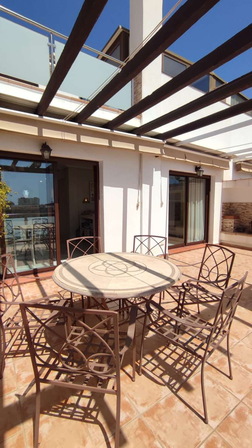 El Tomillar 阳台上的双拼顶层公寓