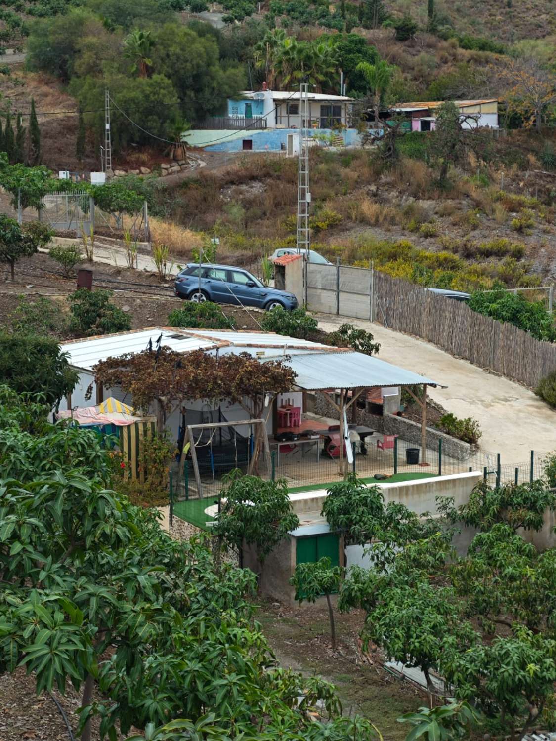 Rustieke finca met zeezicht in Benajarafe